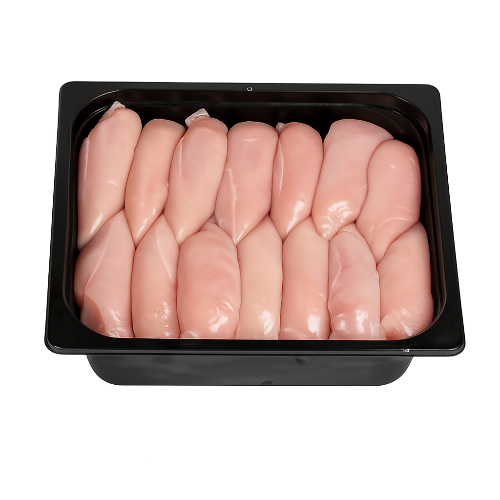 250g+ Halal Chicken Fillets x10Kg